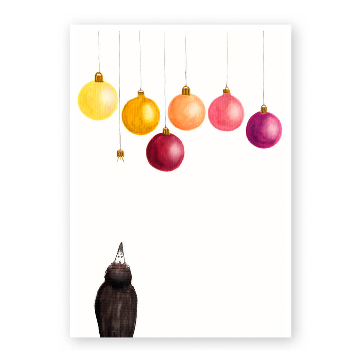 Postkarte "Sabotage (Weihnacht)"