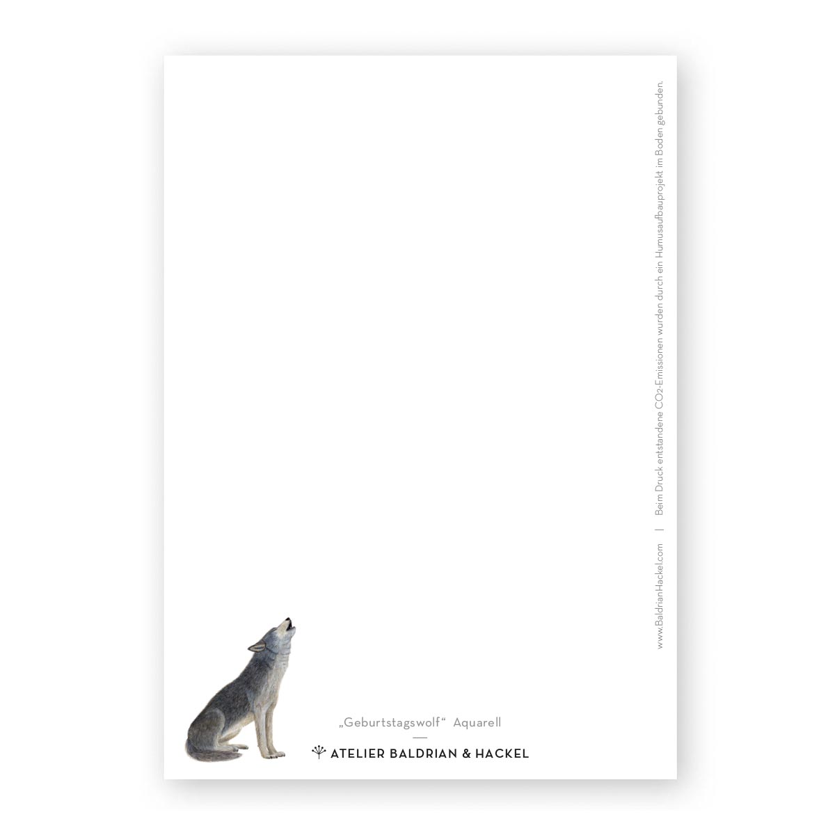 Postkarte "Geburtstagswolf" – Bild 2