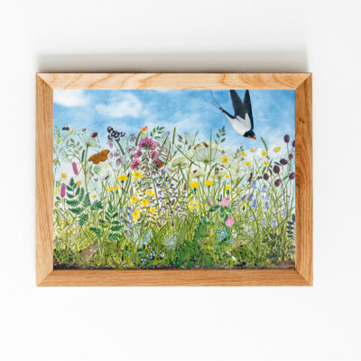 Kunstdruck "Blumenwiese"